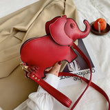 Elephant Shape Crossbody Messenger Bag Casual Mini Purse