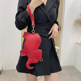 Elephant Shape Crossbody Messenger Bag Casual Mini Purse
