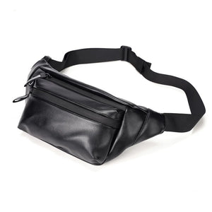 Vintage Leather Crossbody Messenger Bag for Women Men