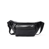 Vintage Leather Crossbody Messenger Bag for Women Men