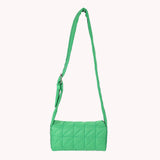 Quilted Crossbody Bag for Women with Belt Buckle