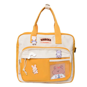 Large Capacity Female Messenger Bag Matching Shoulder Handbag Backpack
