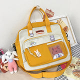 Large Capacity Female Messenger Bag Matching Shoulder Handbag Backpack