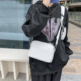 Female Pu Handbags Camera Headphone Pouch 2 in 1 Crossbody Handbags