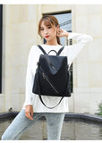 Waterproof Female School Backpack Large Capacity Women Business Backpack