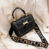 Women's Gradient Rainbow Messenger Bag Lady Totes Bag