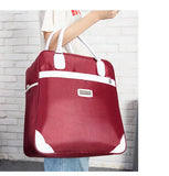 Women's Nylon Leather Tote Bag Large Capacity Handbag