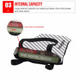 Female Tote Shoulder Foldable Travel Bag Shopper Reusable with Cat