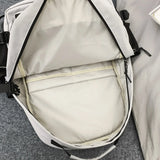Waterproof Laptop Letters College Backpack for Women