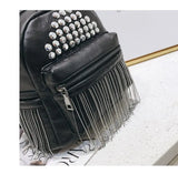Rivet Soft Pu Leather Backpacks for Women Girls