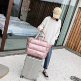 Women's Waterproof Fitness Sports Travel Bag Dry and Wet Storage Handbag