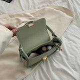 Summer Crossbody Bag Lock Shoulder Handbag Casual Purse