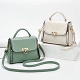 Flap Ladies Hand Bags Large Capacity Leather Handbags