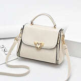 Flap Ladies Hand Bags Large Capacity Leather Handbags
