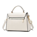 Flap Ladies Hand Bags Large Capacity Leather Handbags