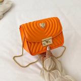 Flap Shoulder Bag Crossbody Messenger Small PU Leather Phone Purse