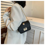 Flap Shoulder Bag Crossbody Messenger Small PU Leather Phone Purse