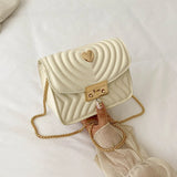 Flap Shoulder Bag Crossbody Messenger Small PU Leather Phone Purse