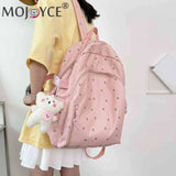 Fresh Floral Backpack College Student School Bag Mochilas Flower Cloth Backpack