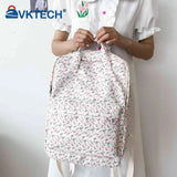 Floral Backpack Women Flower Prints Travel School Bag Rucksack
