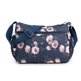 Floral Pattern Women's Shoulder Bag Casual Multi-pocket Female Messenger Bag