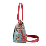 Floral Pattern Women's Shoulder Bag Large Capacity Female Messenger Bag