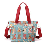 Floral Pattern Women's Shoulder Bag Large Capacity Female Messenger Bag