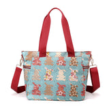 Floral Pattern Women's Shoulder Bag Large Capacity Female Messenger Bag