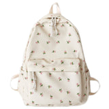 Floral Printed Backpack for Women Travel Large Capacity