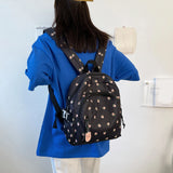 Floral Women Backpacks Mini College Student School Bags for Girl Teenager