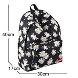 Flower Print Children School Bag for Teenage Girls Backpack