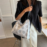 Flower Women's Shopper Bag High Capacity Shoulder Messenger Bags for Women