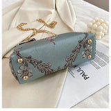 Kiss Lock Shell Bag Women's Handbags Autumn Vintage
