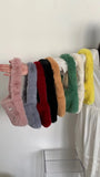 Fluffy Shoulder Bags Women diamond Solid Autumn Winter Plush Bags Handbag