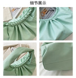 Underarm Shoulder Bag Soft PU Leather Large Capacity Tote
