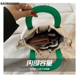 Fold Cloud Women Handbag Small PU Leather Shoulder Bags Short Handle Totes