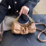 Chain Shoulder Bag for Women Crossbody Satchel