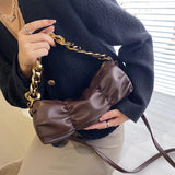 Chain Shoulder Bag for Women Crossbody Satchel