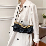 Chain Shoulder Bag for Women Crossbody Satchel