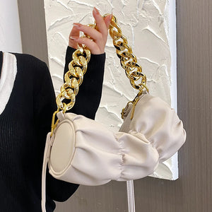 Chain Shoulder Bag for Women Crossbody Satchel