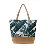 Women Big Size Handbag Tote Canvas Shoulder Bag Beach Bolsa Feminina