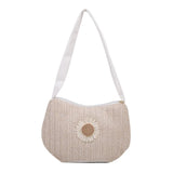 Women Big Size Handbag Tote Casual Flower Printing Canvas Graffiti Shoulder Bag