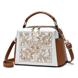 Vintage Crossbody Soft Washed Messenger Flap Bag