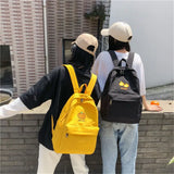 Avocado Embroidery Shoulder Bag Grey Waterproof Travel