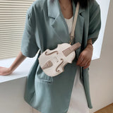 Funny Violin Backpack Creative Messenger Bag Small Backpack