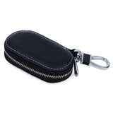 Leather Car Key Wallets Men And Women Housekeeper Keys Organizer