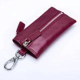 Leather Key Wallet Multifunction Keys Organizer Men Car Key Case W...