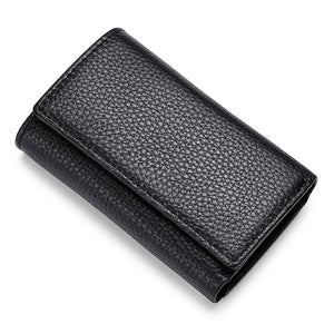 Leather Key Wallet Multifunction Keys Organizer Men Car Key Holder Keychain