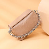 Leather Shoulder Bag Women Crossbody Chain Small Handbags