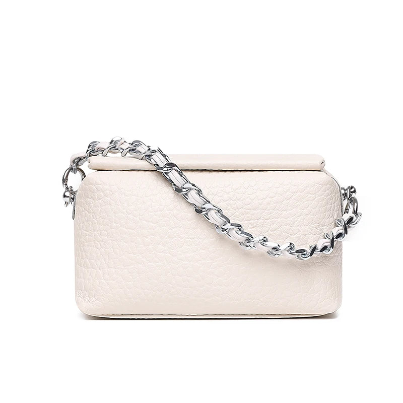 Leather Shoulder Bag Women Crossbody Chain Small Handbags